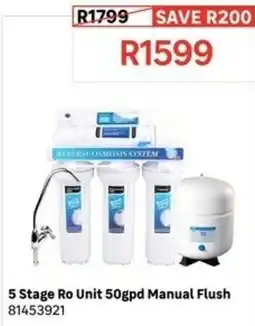 Leroy Merlin 5 Stage Ro Unit 50gpd Manual Flush offer