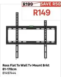 Leroy Merlin Ross Flat To Wall Tv Mount Brkt offer
