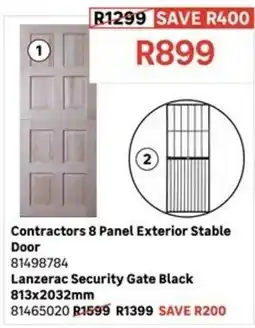 Leroy Merlin Contractors 8 Panel Exterior Stable Door offer