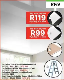 Leroy Merlin Pvc Ceiling Tf Hg White offer