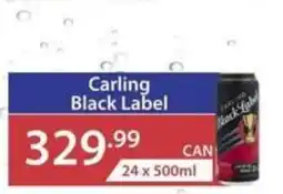 Big Save Liquor Carling Black Label offer