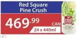 Big Save Liquor Red Square Pine Crush offer