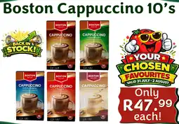 Foodeez Boston Cappuccino offer