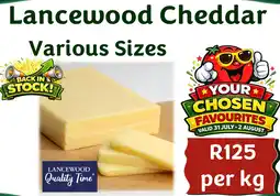 Foodeez Lancewood Cheddar offer