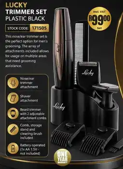 Africa Cash and Carry Lucky Trimmer Set offer