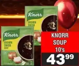 Advance Cash n Carry Knorr soup offer
