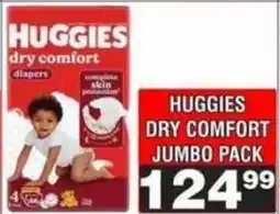Advance Cash n Carry Huggies dry comfort jumbo pack offer