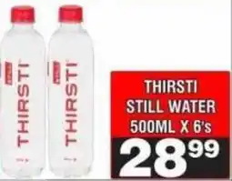 Advance Cash n Carry Thirsti still water offer
