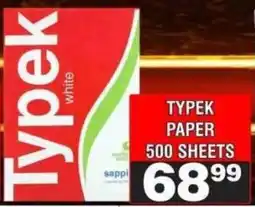 Advance Cash n Carry Typek Paper offer