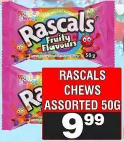 Advance Cash n Carry Rascals chews assorted offer