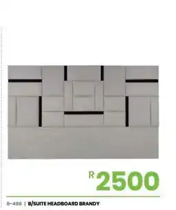 Fair Price B/SUITE HEADBOARD BRANDY offer