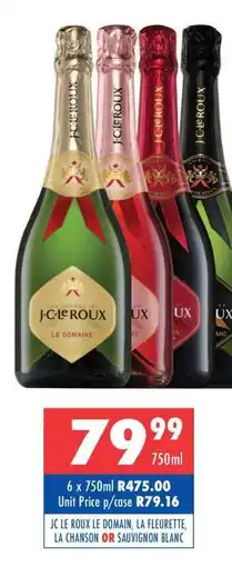 Ultra Liquors JC Le Roux Le Domain offer
