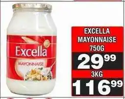 Advance Cash n Carry EXCELLA MAYONNAISE 750g offer