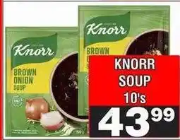 Advance Cash n Carry KNORR SOUP 10's offer
