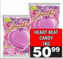 Advance Cash n Carry HEART BEAT CANDY 1KG offer