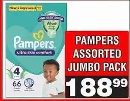 Advance Cash n Carry PAMPERS ASSORTED JUMBO PACK offer