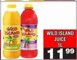 Advance Cash n Carry WILD ISLAND JUICE 1L offer