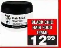Advance Cash n Carry BLACK CHIC HAIR FOOD 125ML offer