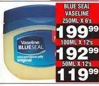 Advance Cash n Carry BLUE SEAL VASELINE 250ML X 6's offer