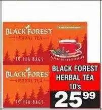 Advance Cash n Carry BLACK FOREST HERBAL TEA 10's offer