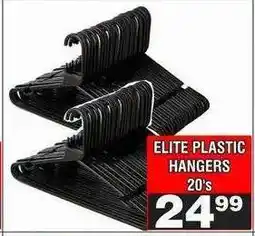 Advance Cash n Carry ELITE PLASTIC HANGERS 20's offer