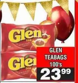 Advance Cash n Carry GLEN TEABAGS 100's offer