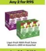 Game Liqui-fruit - 100% fruit juice blend offer