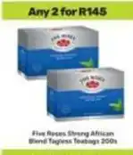 Game Five roses - five roses strong african blend tagless teabags 200s offer