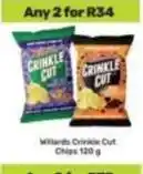 Game Willards - crinkle cut chips offer