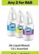 Game Jik - liquid bleach offer