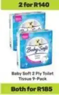 Game Baby soft - 2 ply toilet tissue 9-pack offer