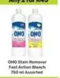 Game Omo - stain remover fast action bleach offer