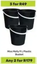Game Miss molly 9 l plastic bucket offer
