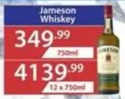 Big Save Liquor Jameson Whiskey offer