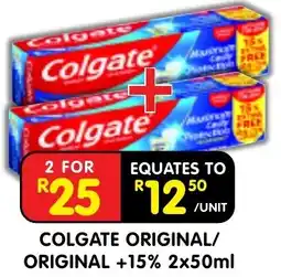 Shoprite Colgate Original offer