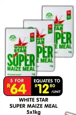 Shoprite White Star Super Maize Meal offer