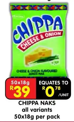 Shoprite Chippa Naks offer
