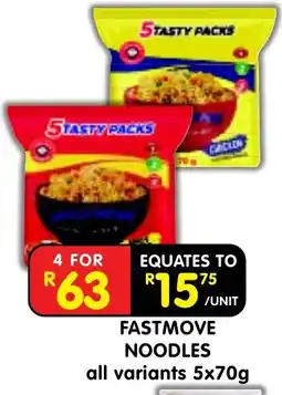Shoprite Fastmove Noodles offer
