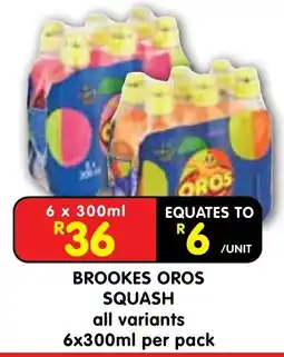 Shoprite Brookes Oros Squash offer