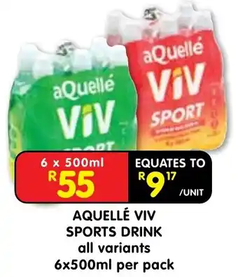 AQuellé VIV SPORTS DRINK