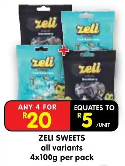 Shoprite ZELI SWEETS offer