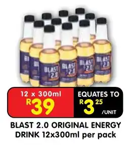 Shoprite BLAST 2.0 ORIGINAL ENERGY DRINK offer