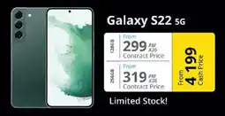Cellucity Galaxy S22 5G offer