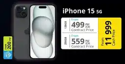 Cellucity iPhone 15 5G offer