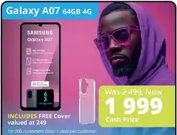 Cellucity Samsung Galaxy A07 offer