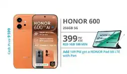 Cellucity HONOR 600 offer