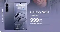 Cellucity Samsung Galaxy S26+ offer
