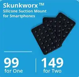 Cellucity Skunkworx™ Silicone Suction Mount for Smartphones offer
