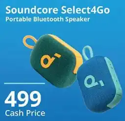 Cellucity Soundcore Select4Go Portable Bluetooth Speaker offer