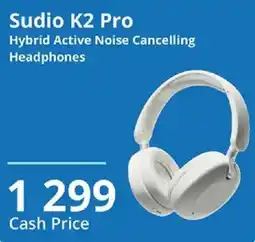 Cellucity Sudio K2 Pro Hybrid Active Noise Cancelling Headphones offer